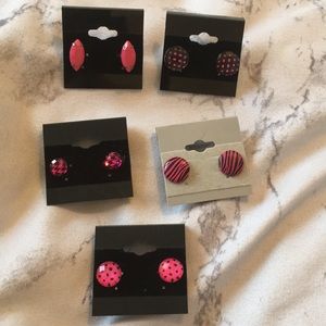 Pretty in Pink earring set